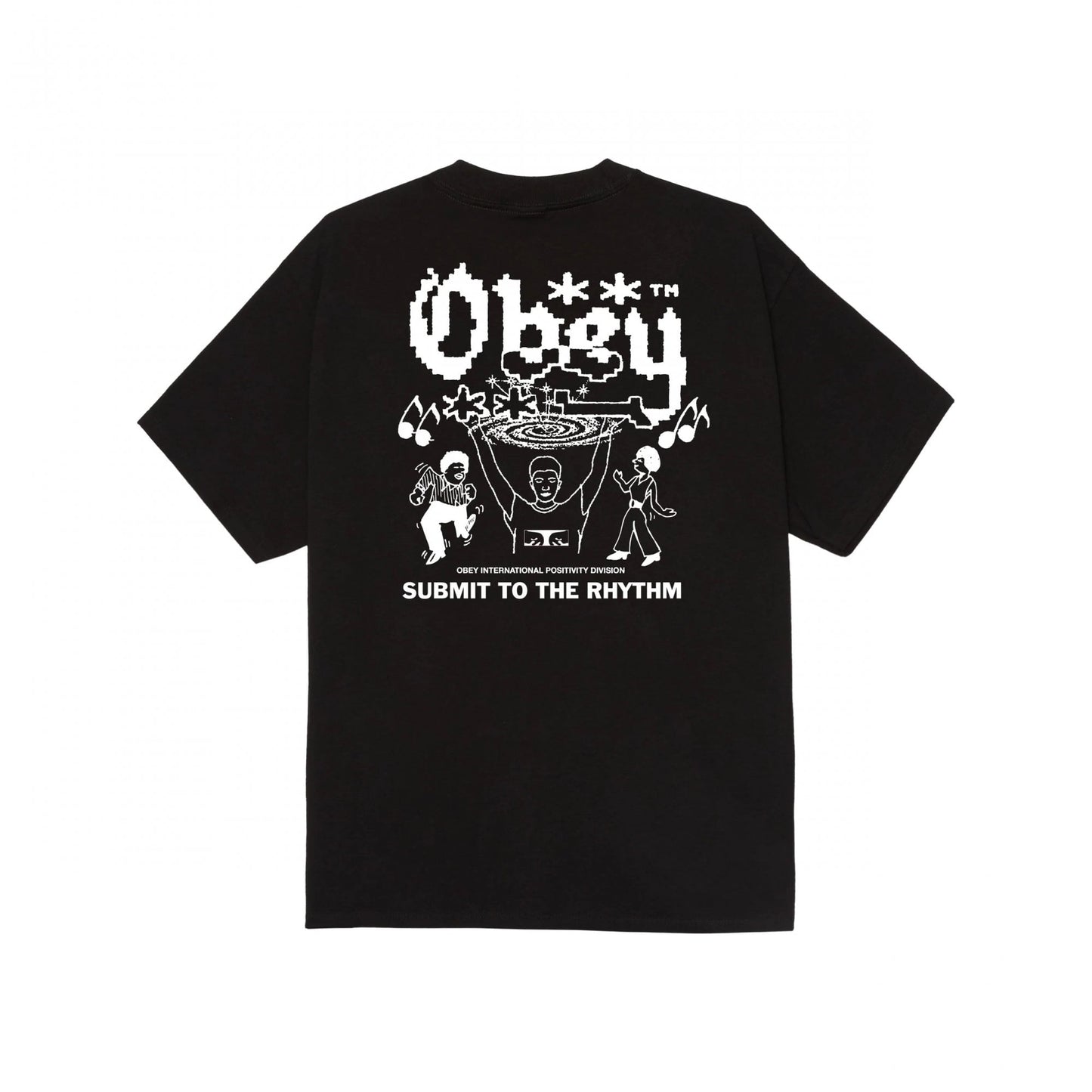 Submit To The Rhythm Classic T-shirt - Black