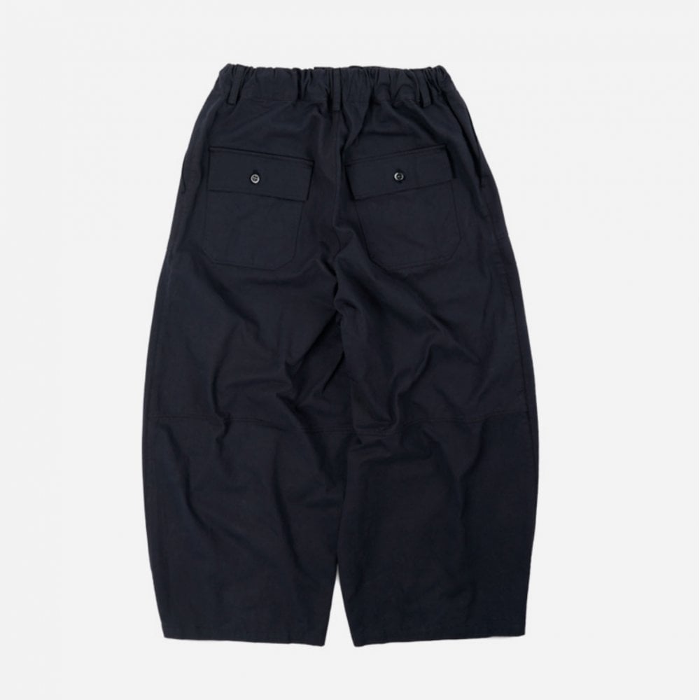 Twill Balloon Pants - Navy