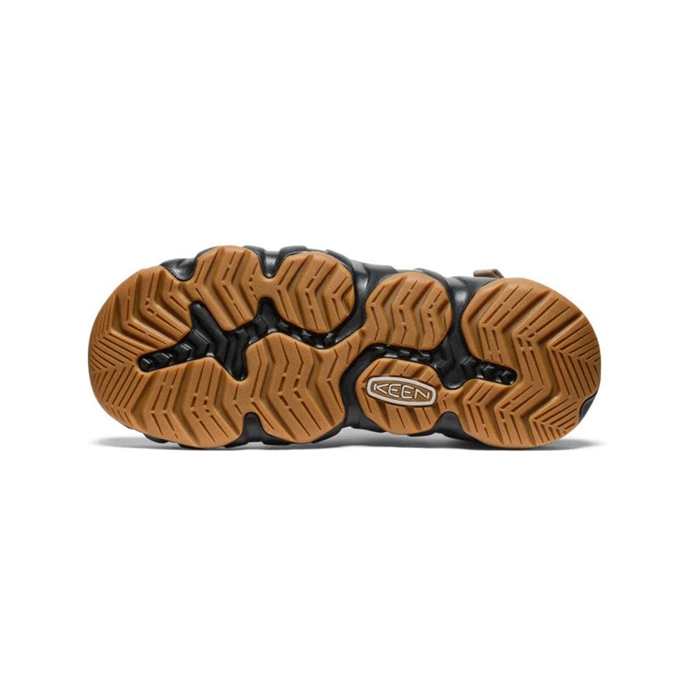 Men's Hyperport Fisherman Leather Sandal - Brindle / Oak Buff