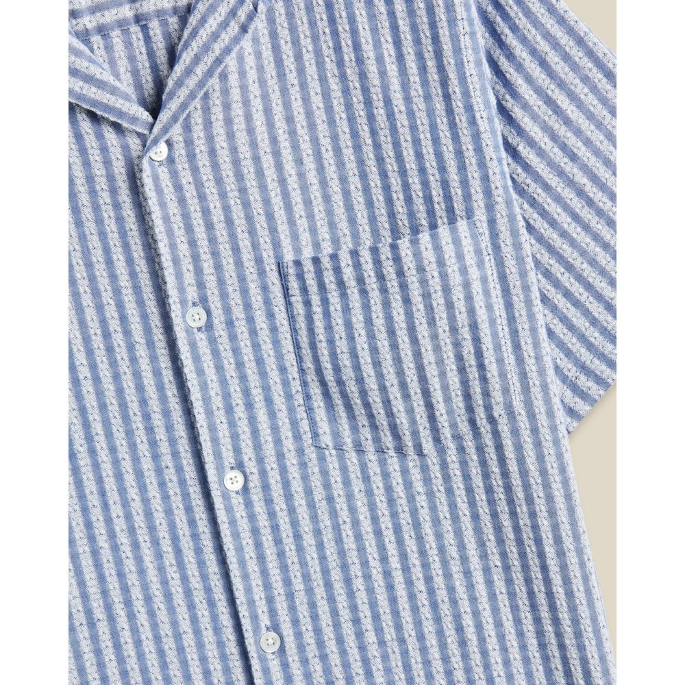 Jaquard Chambray Shirt