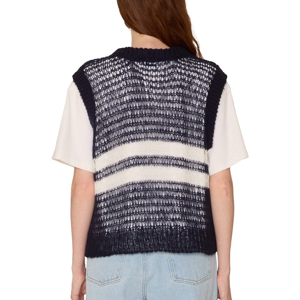 Women's Oona Sweater Vest, Navy