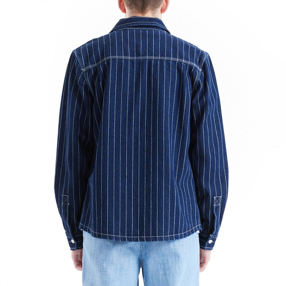 Vacay Stripe Denim Shirt