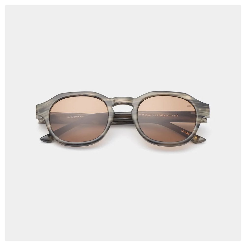 Zan Sunglasses - Striped Horn