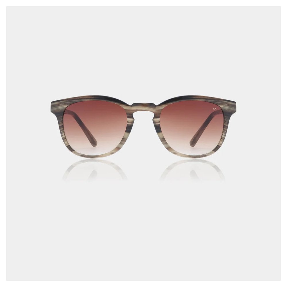 Bate Sunglasses - Striped Horn