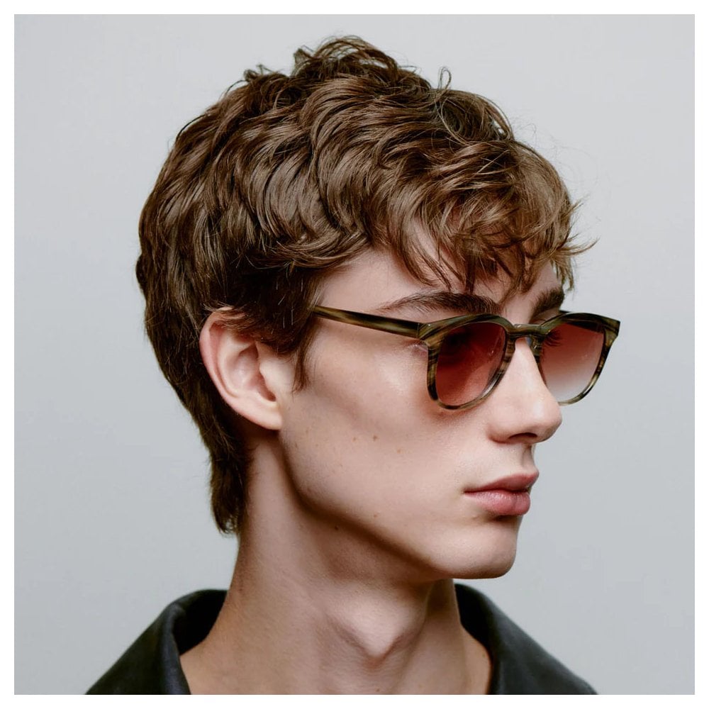 Bate Sunglasses - Striped Horn