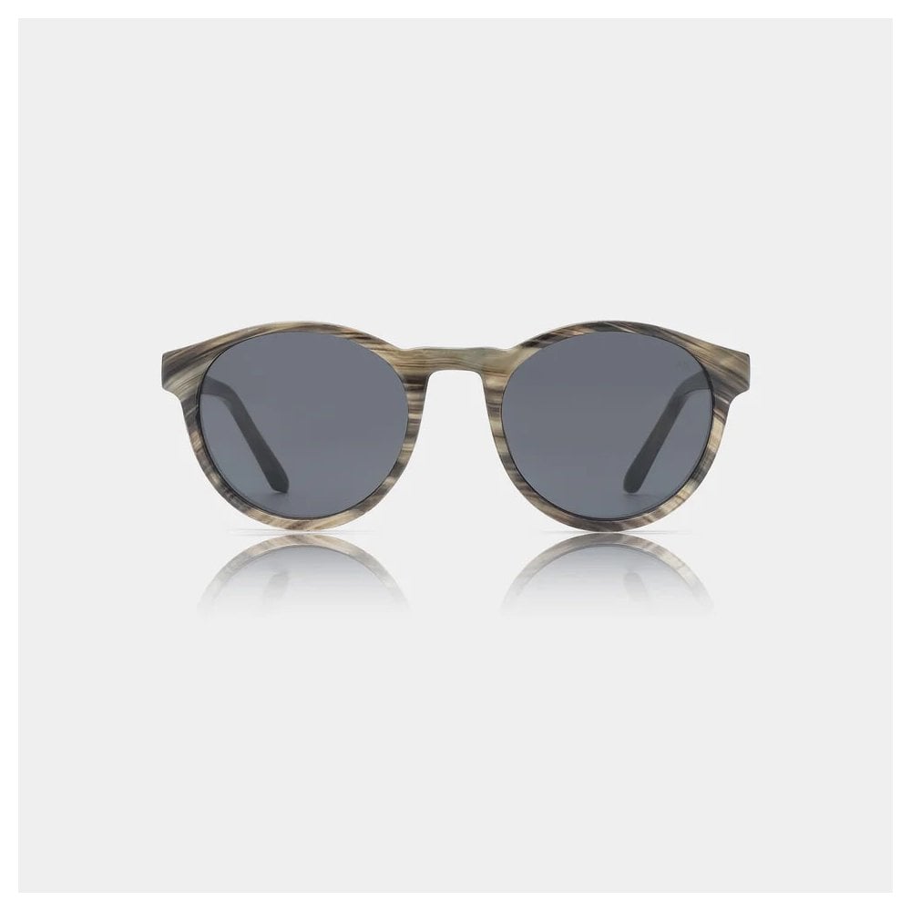 Marvin Sunglasses - Striped Horn