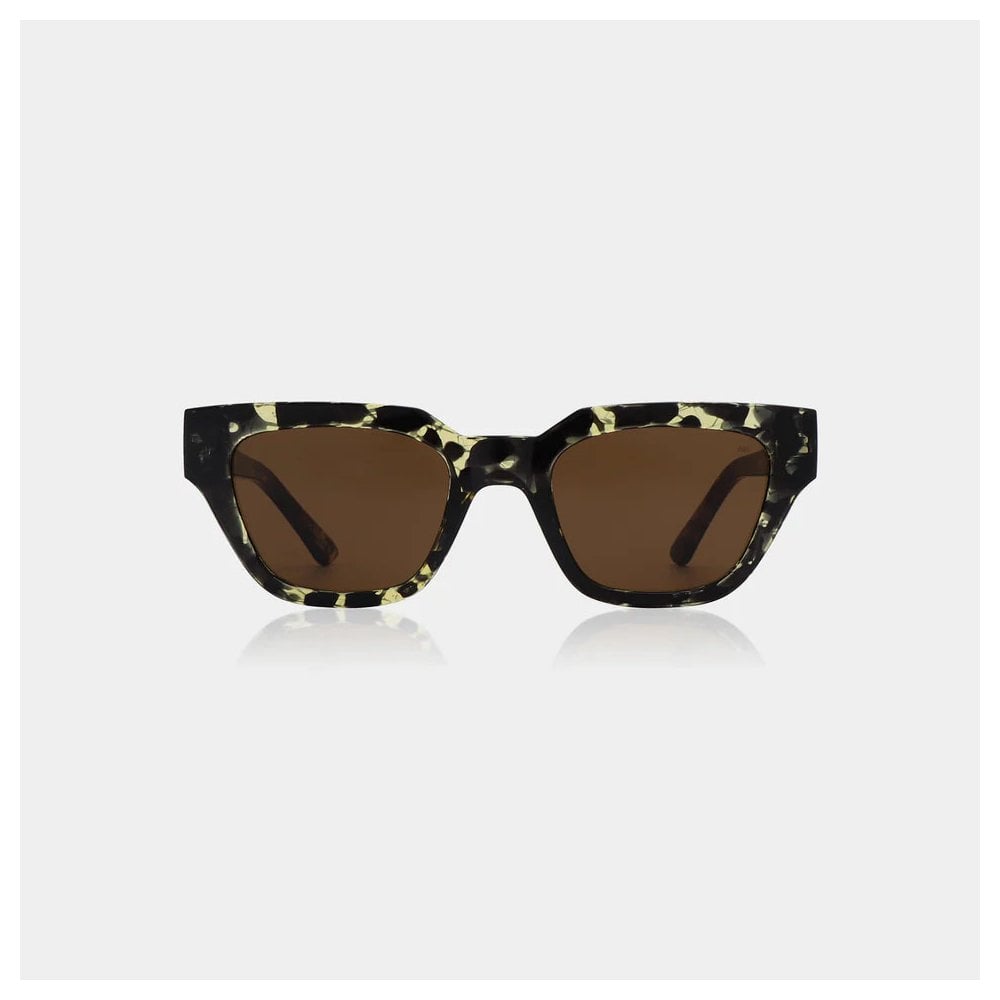 Kaws Sunglasses - Black / Yellow Tortoise