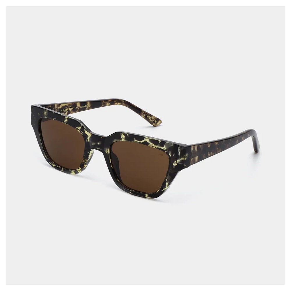 Kaws Sunglasses - Black / Yellow Tortoise