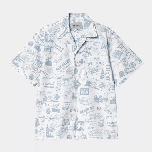 S/s State Souvenir Shirt - White