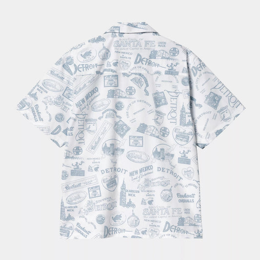 S/s State Souvenir Shirt - White