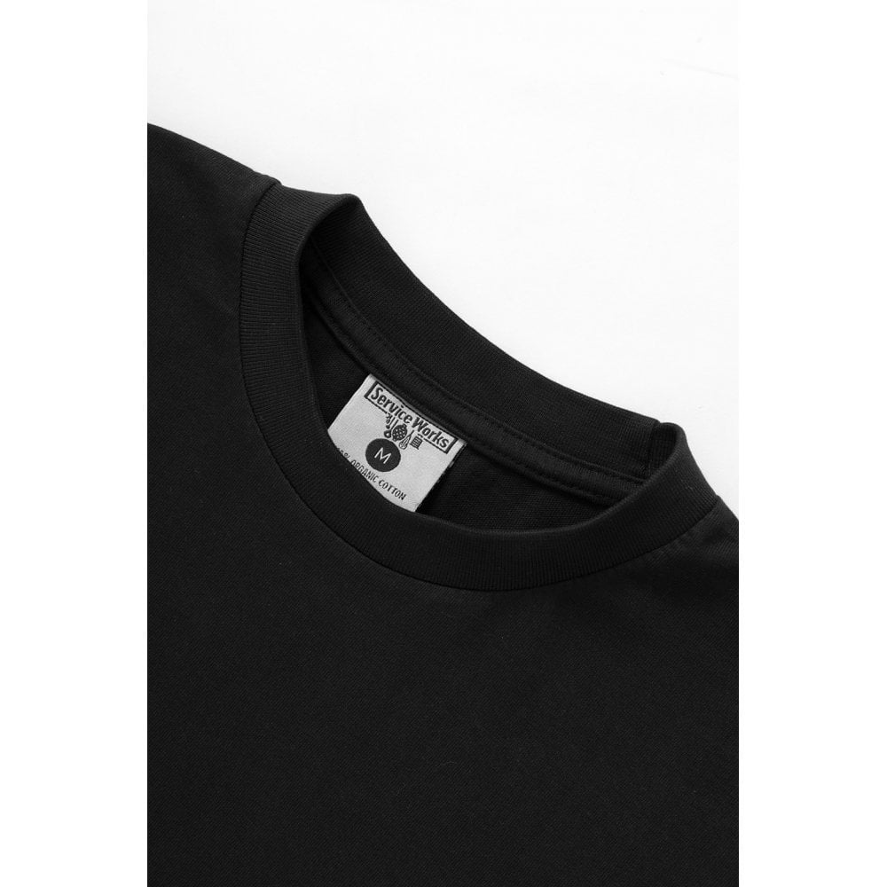 Service Logo Tee - Black