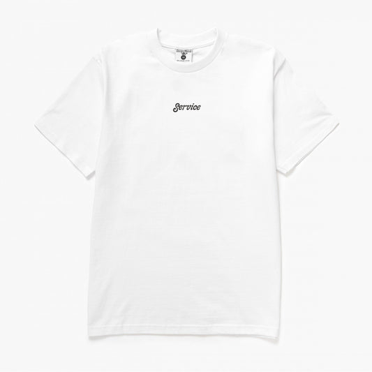 Service Logo Tee - White
