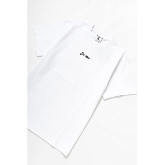 Service Logo Tee - White