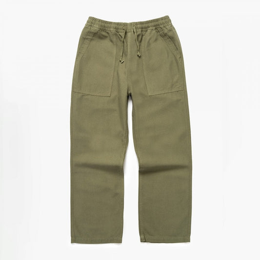 Canvas Chef Pant - Olive