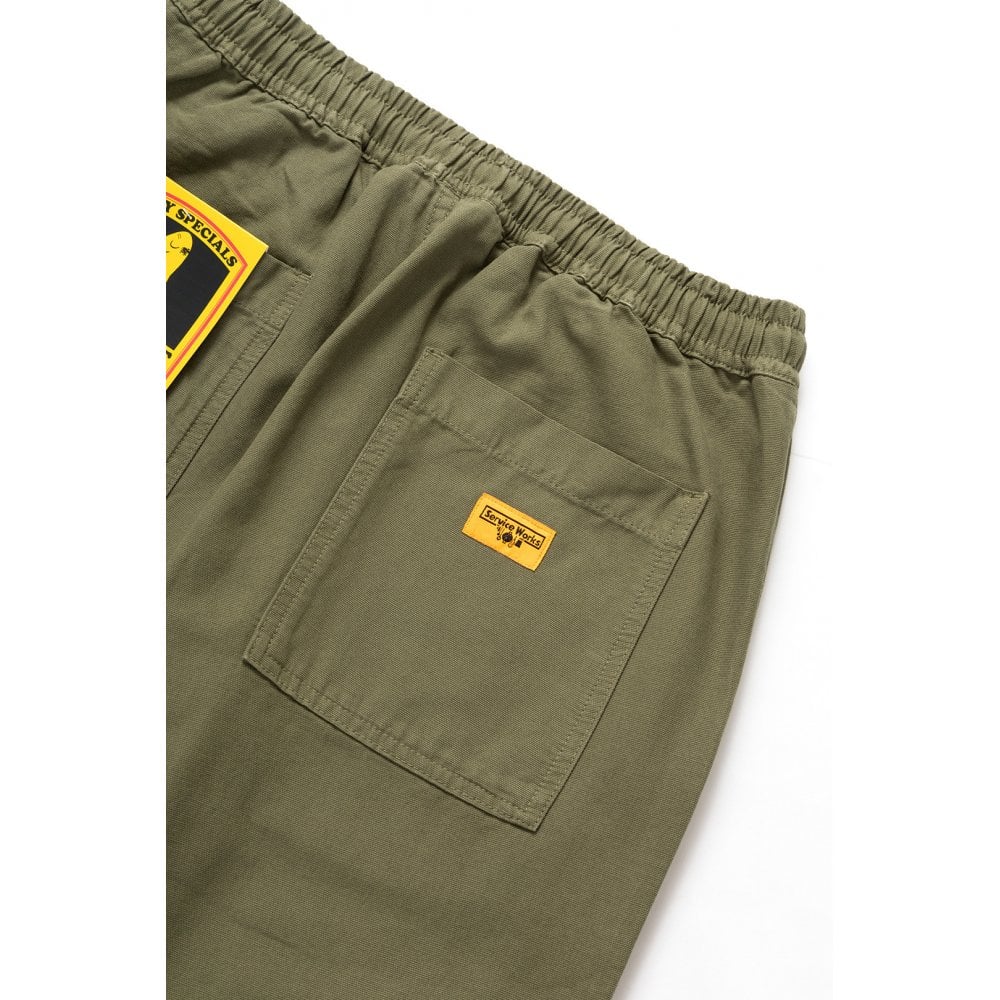 Canvas Chef Pant - Olive