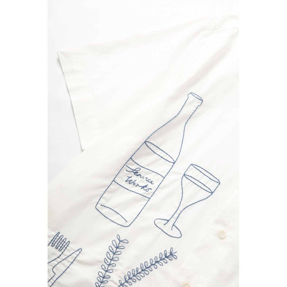 Light Twill Picnic Short Sleeve Shirt