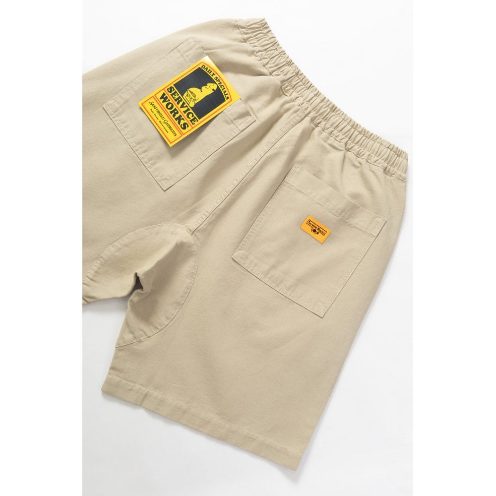 Canvas Chef Shorts - Khaki