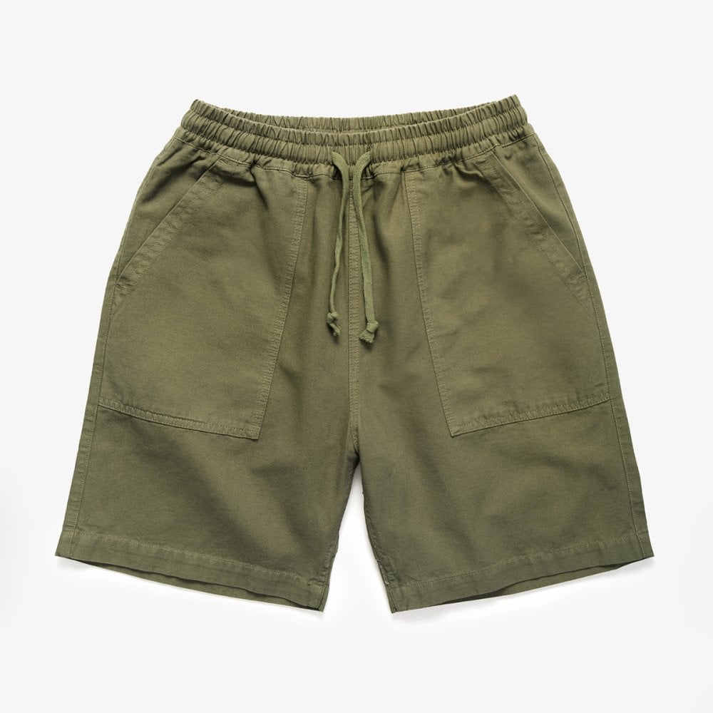 Canvas Chef Shorts - Olive