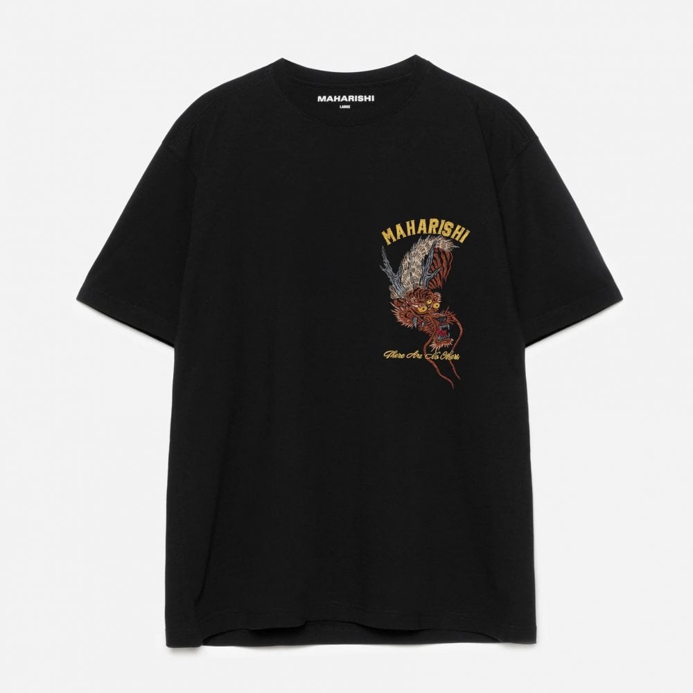 6100 Tour Tiger Dragon T-shirt - Black