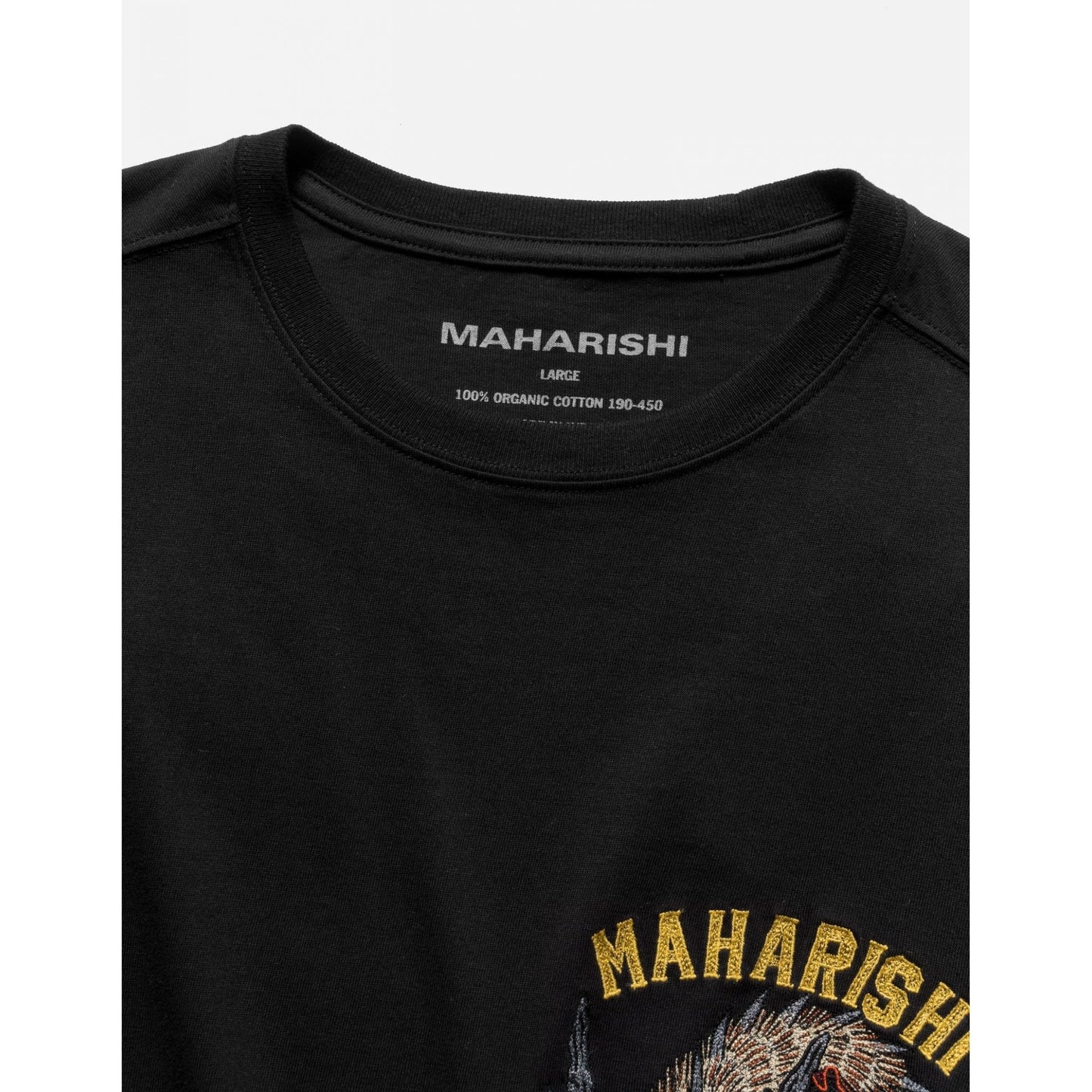 6100 Tour Tiger Dragon T-shirt - Black