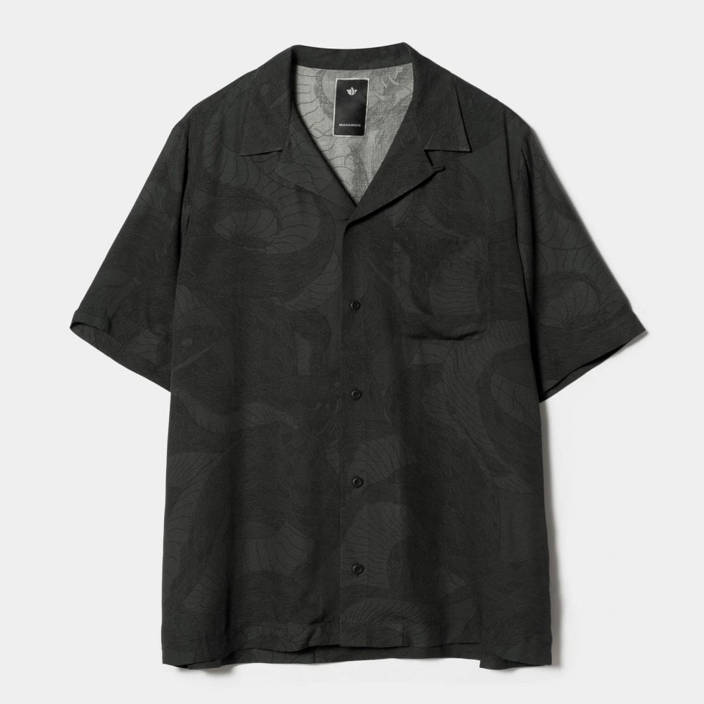 1480 Snakeskin Summer Shirt - Subdued Night