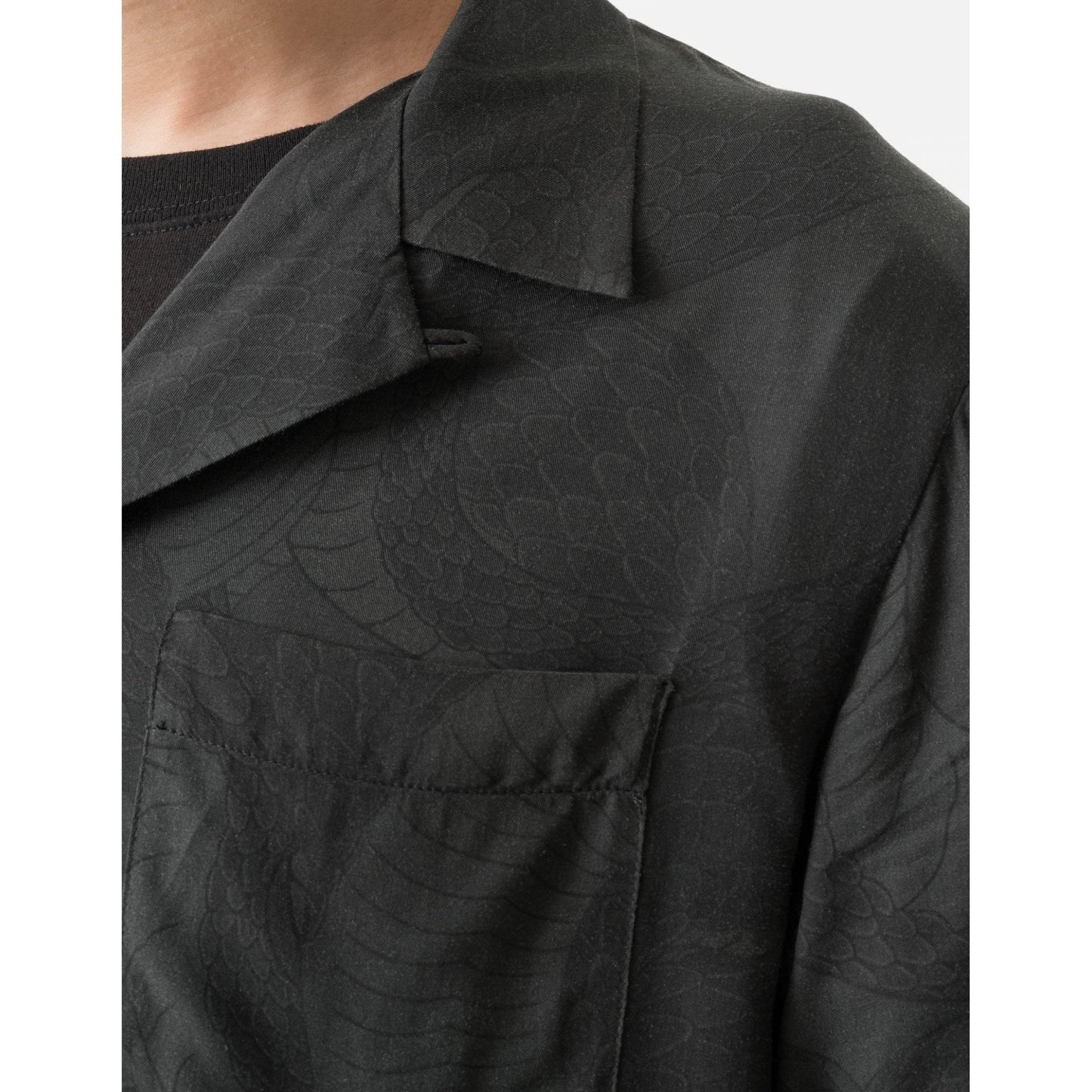 1480 Snakeskin Summer Shirt - Subdued Night