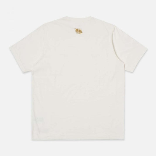 Universal Works X Flower Mountain Dandelion Mountaineering Tee - Ecru