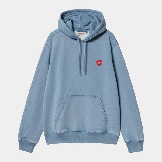 Hooded Ingo Sweat - Light Blue (garment dyed)