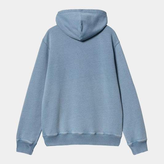 Hooded Ingo Sweat - Light Blue (garment dyed)