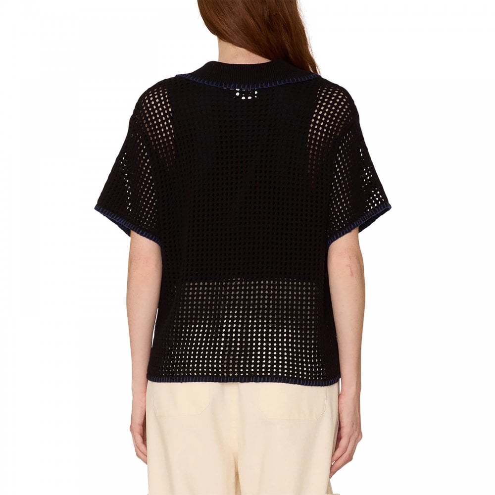 Women's Pilar Crochet S/S Cardigan