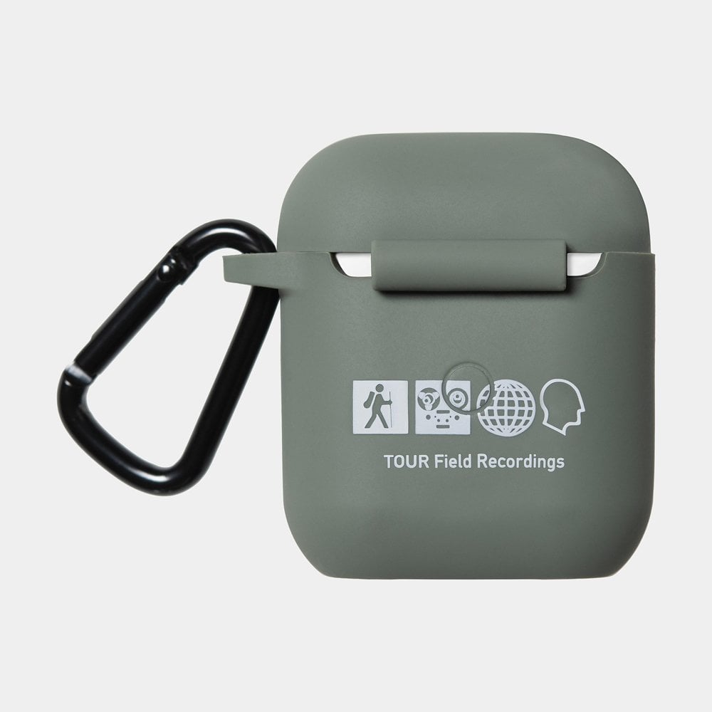 Tour Airpods Case, Smoke Green / Grey