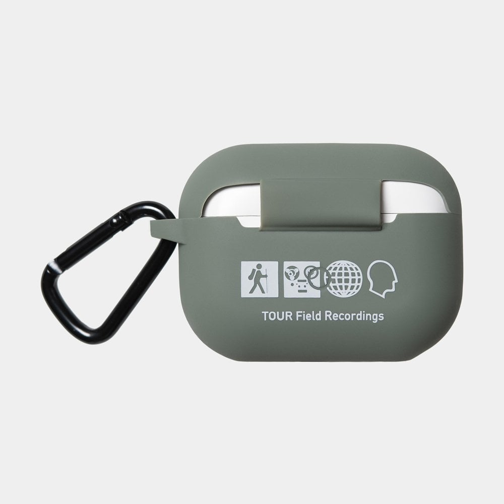Tour Airpods Case, Smoke Green / Grey