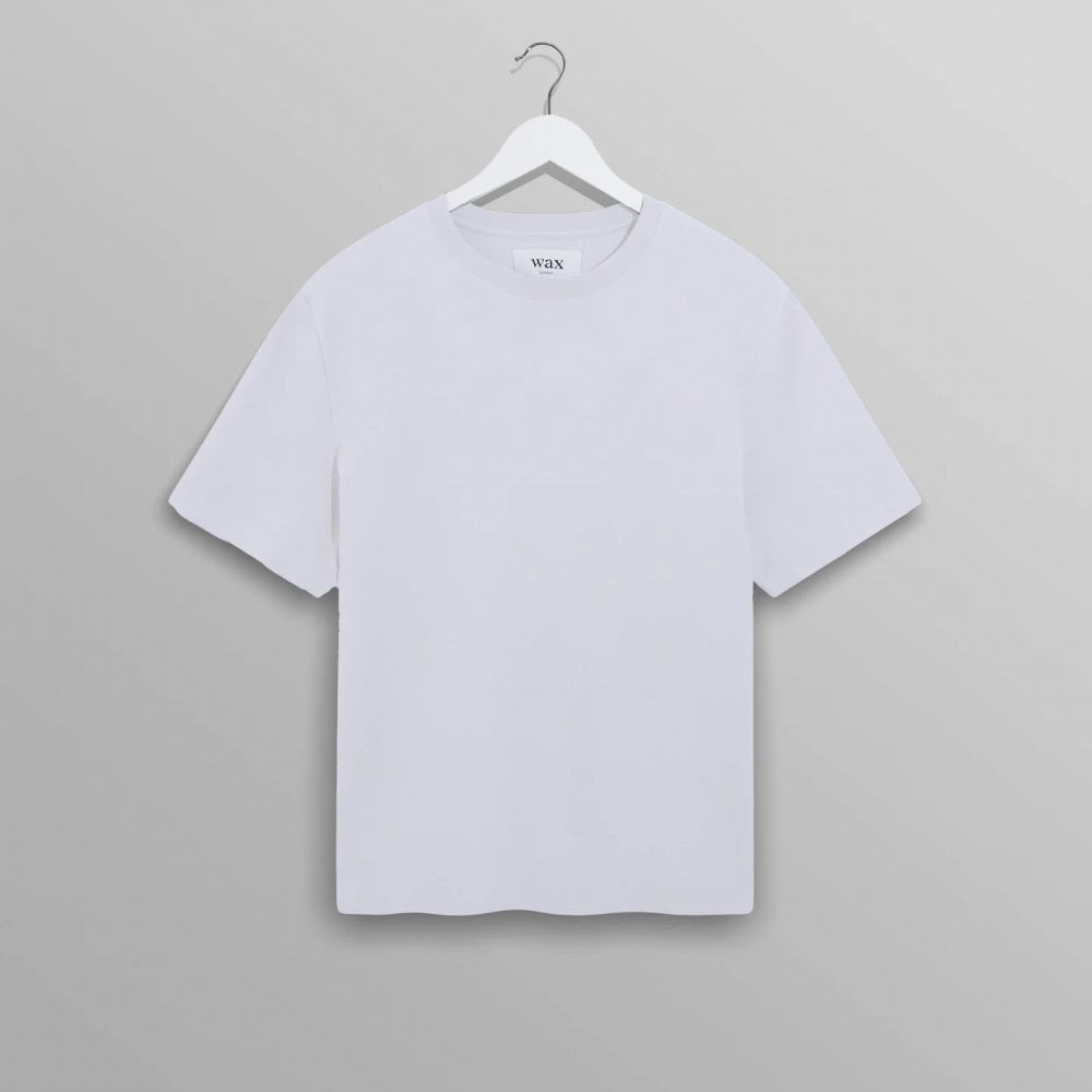 Dean Textured Organic Cotton T-Shirt - White