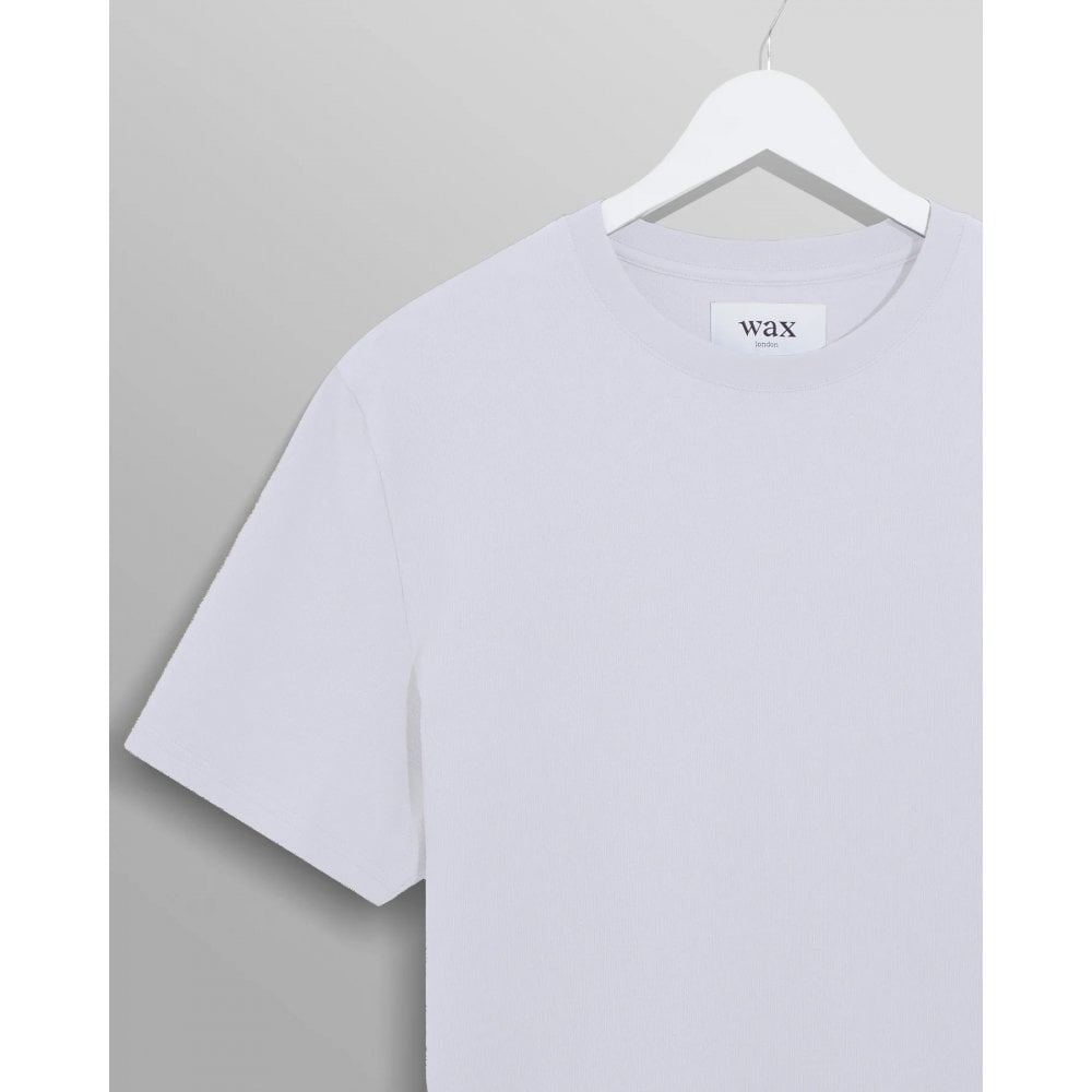 Dean Textured Organic Cotton T-Shirt - White