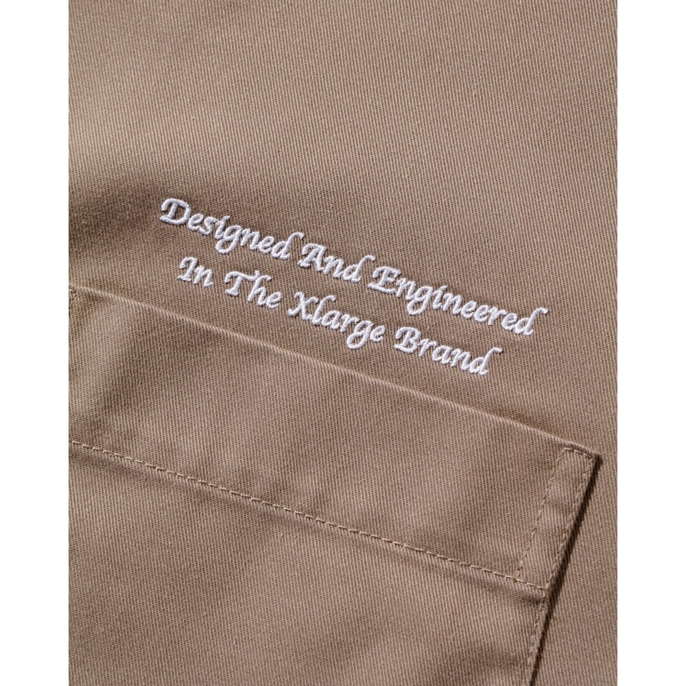 Embroidered S/s Work Shirt