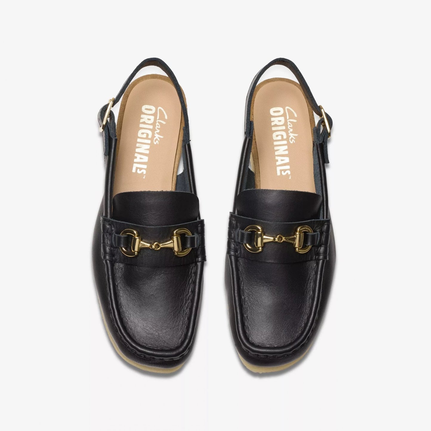 Women's Wallabee Sling - Black Leather
