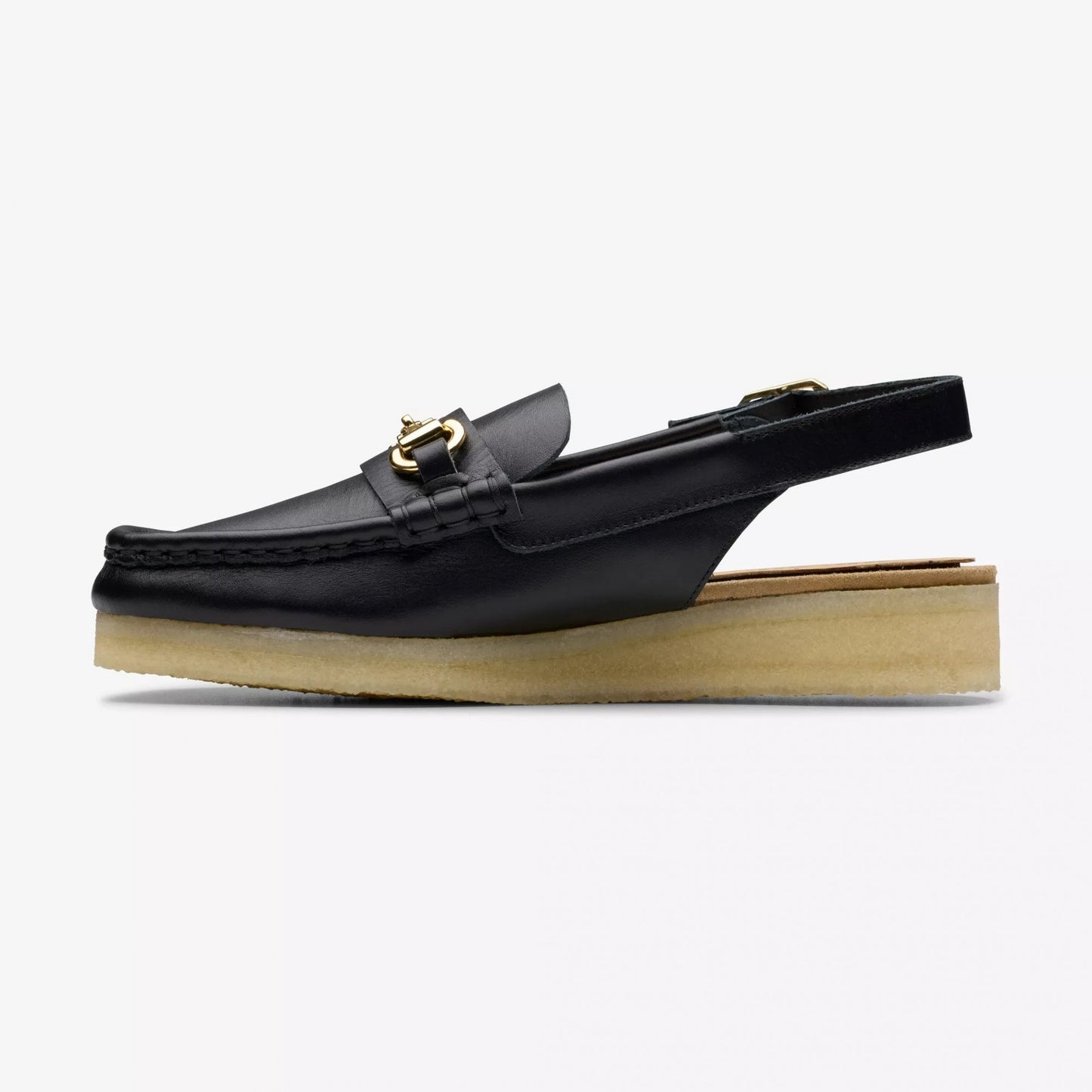 Women's Wallabee Sling - Black Leather