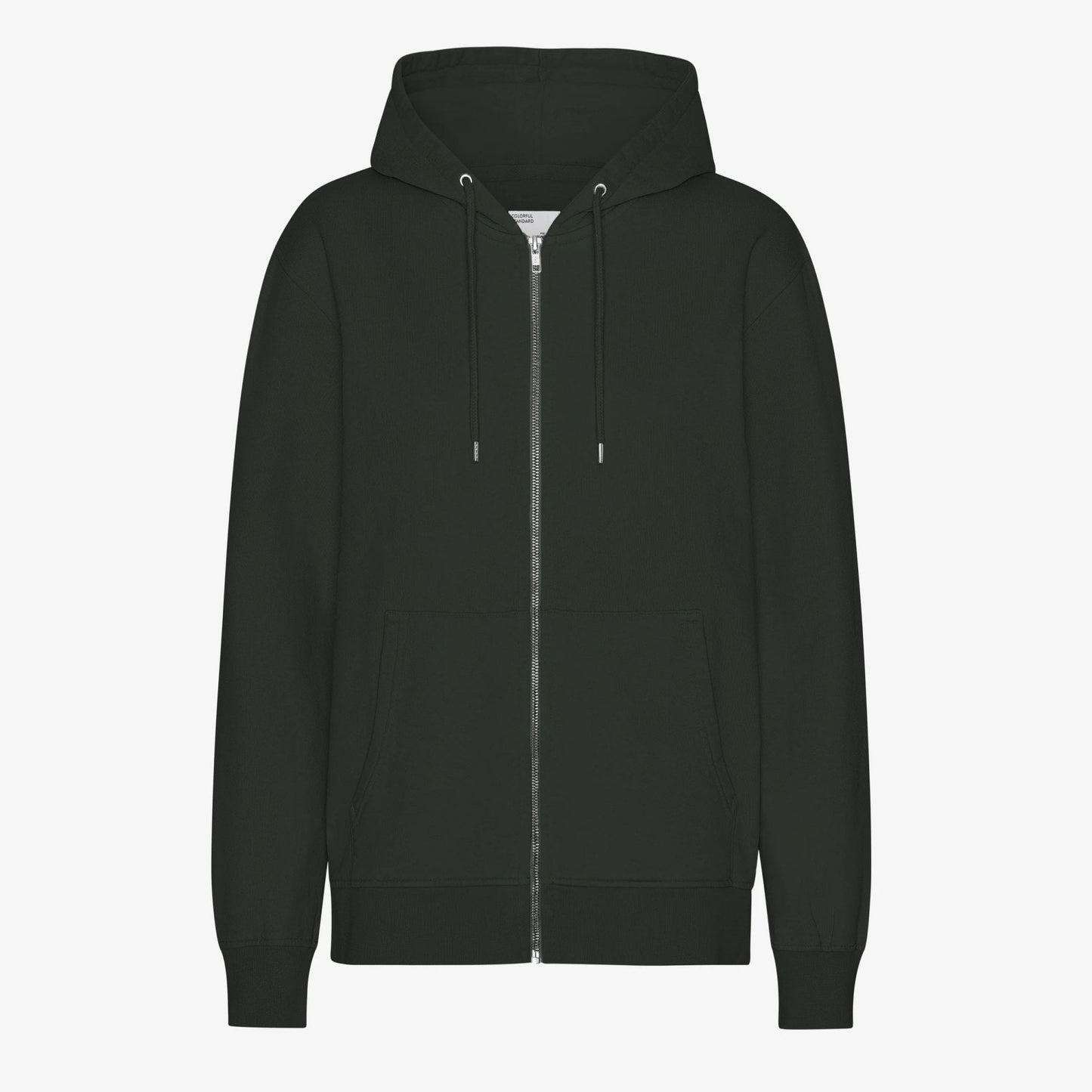 Classic Organic Zip Hood - Hunter Green