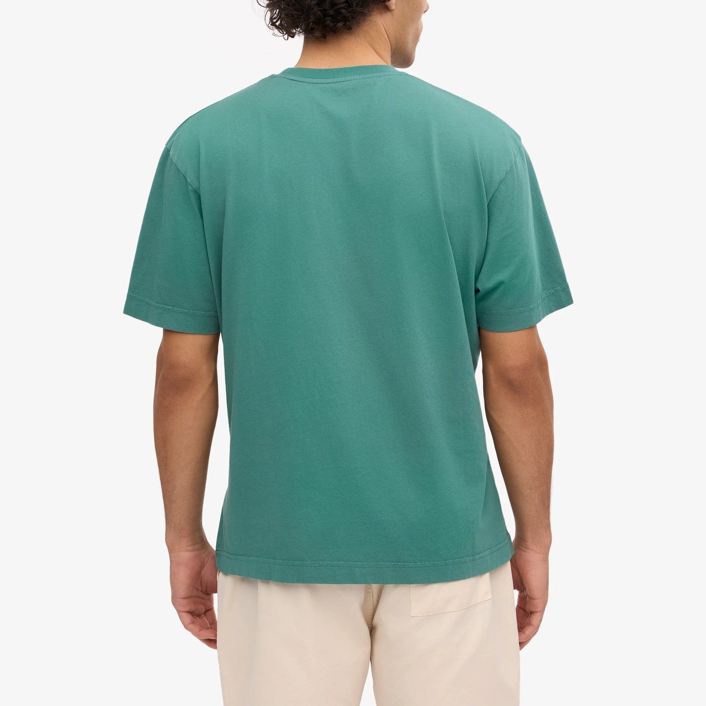 Oversized Organic T-Shirt - Pine Green