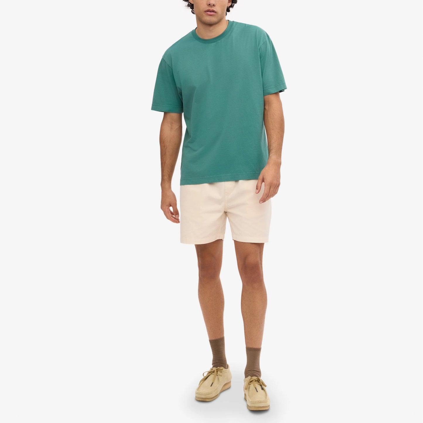 Oversized Organic T-Shirt - Pine Green