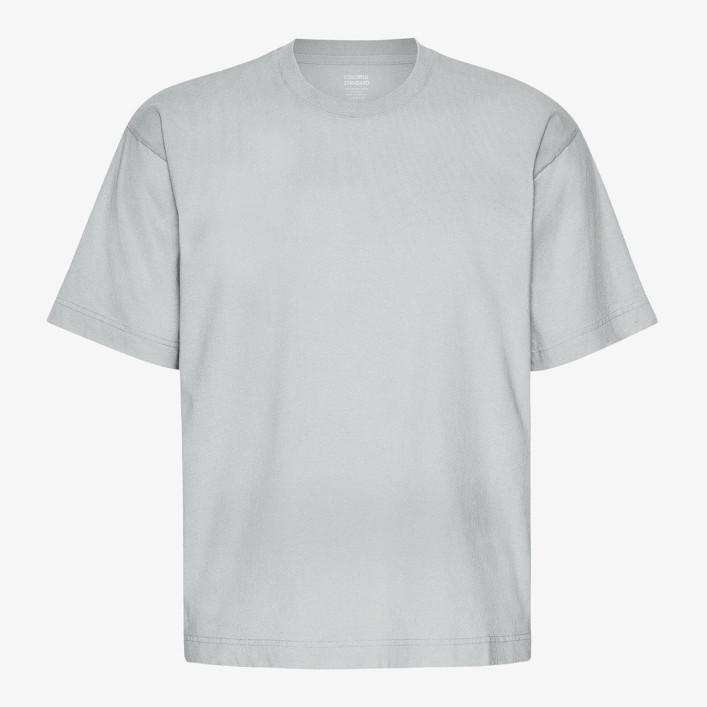 Oversized Organic T-Shirt - Faded Grey