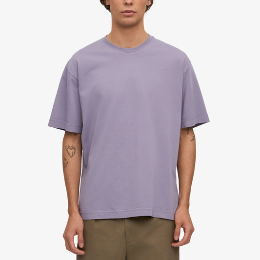 Oversized Organic T-Shirt - Purple Jade