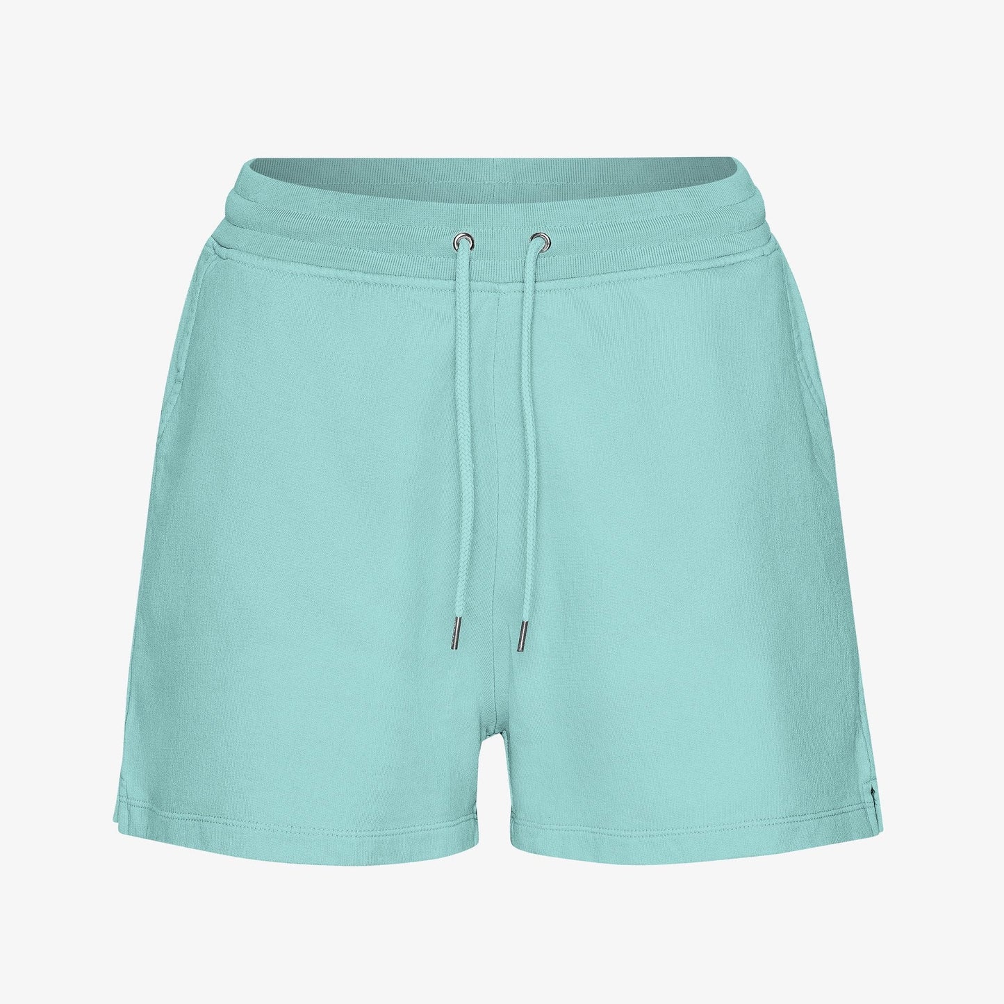 Women's Organic Sweatshorts - Teal Blue