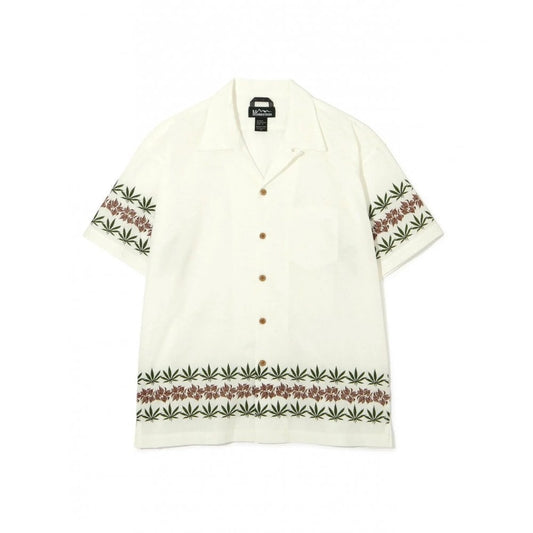 Linen Manaloha Shirt - White