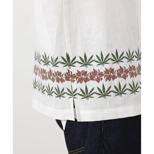 Linen Manaloha Shirt - White