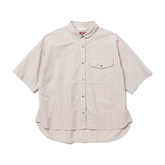 Women's Spring Stripe Shirt - Beige