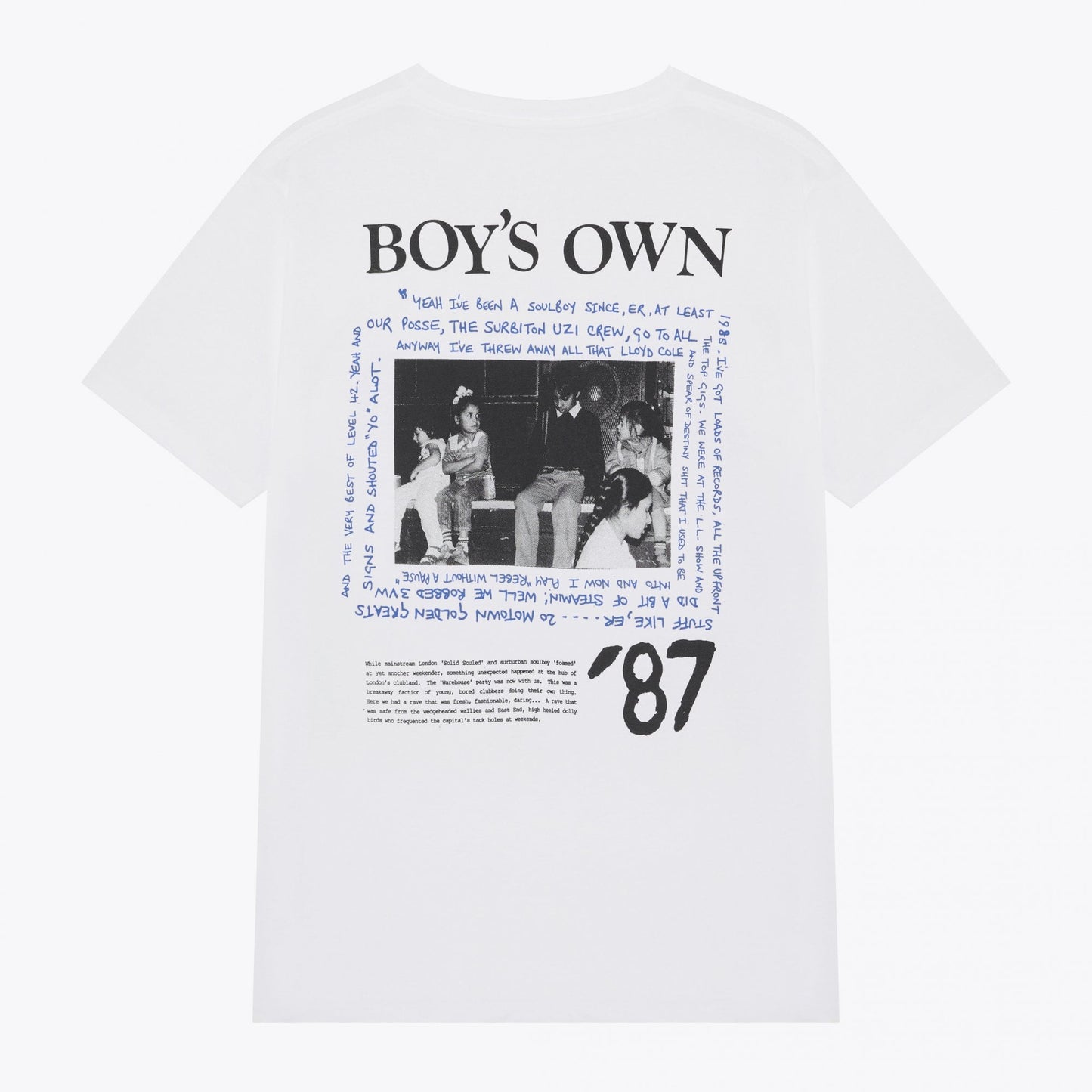 Soul Boy T-shirt - White
