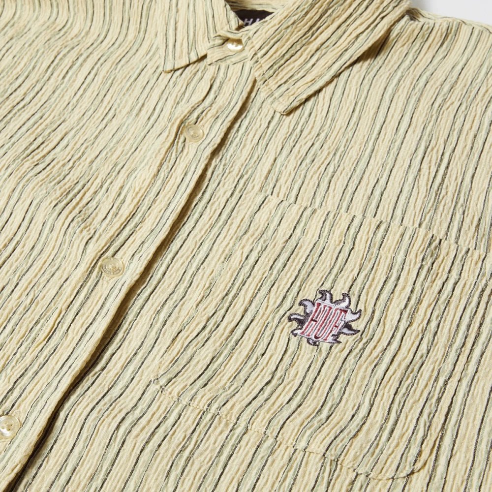 Apollo S/S Striped Shirt - Natural