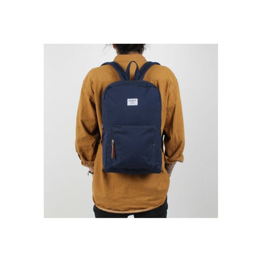 Kim - Navy with Cognac Brown