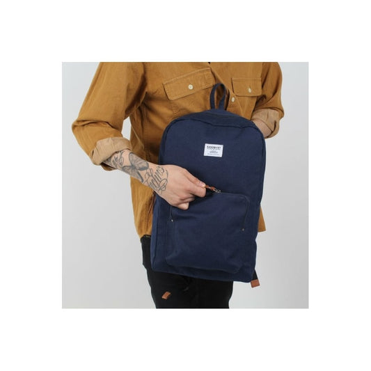 Kim - Navy with Cognac Brown